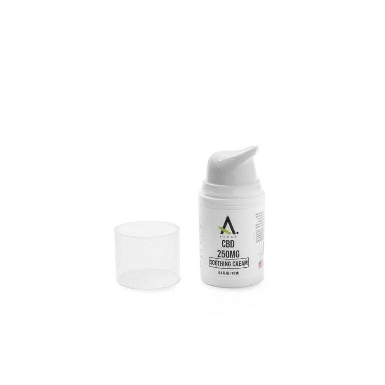 Travel - Size Broad Spectrum CBD Soothing Cream - A.Leaf - Prevention. Performance. Recovery.