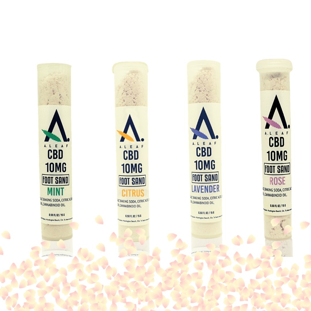 CBD Foot Soaks - A.Leaf - Prevention. Performance. Recovery.
