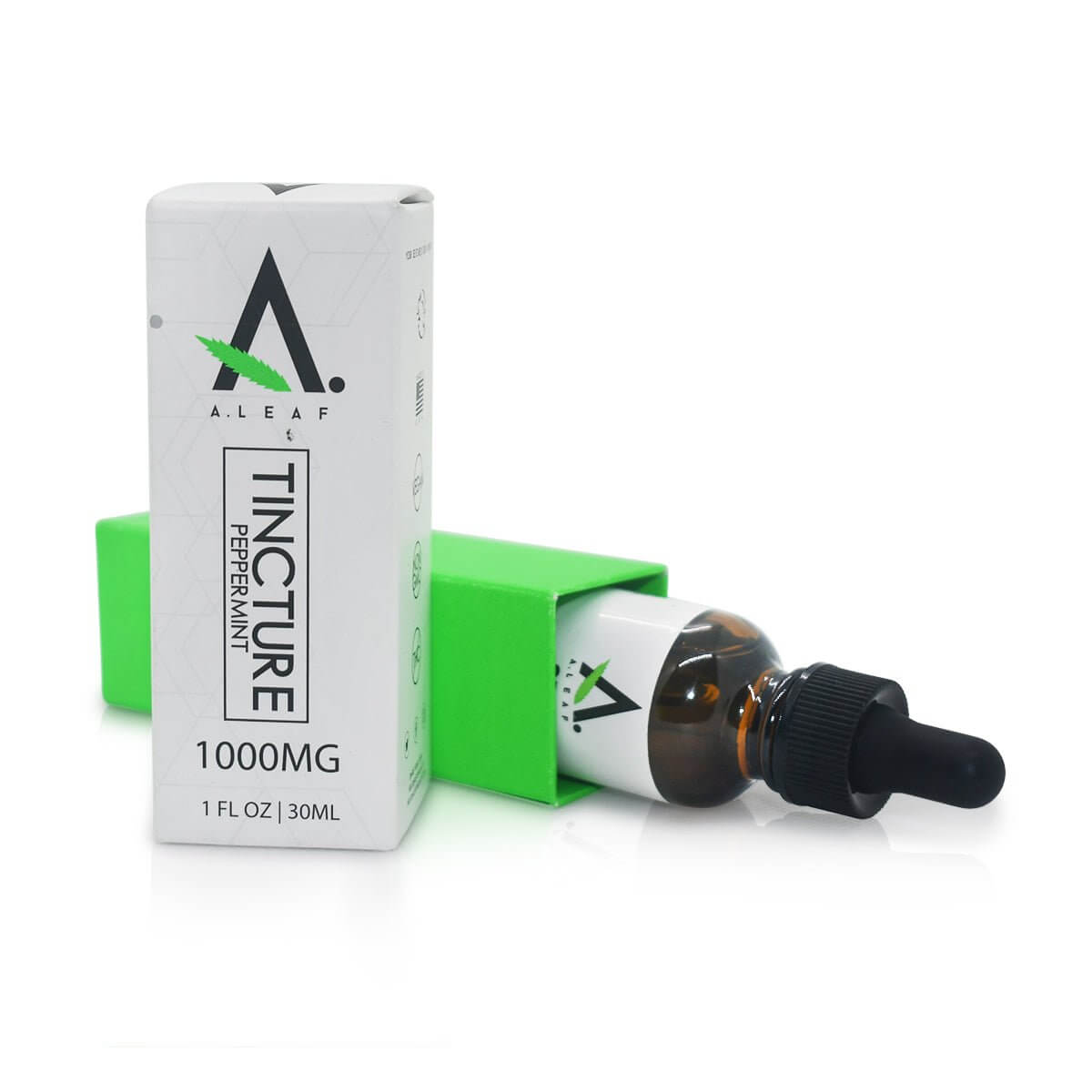 CBD Tincture - Orange, Peppermint or Cherry - A.Leaf - Prevention. Performance. Recovery.