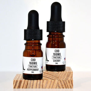 CBD Tincture - Peppermint or Cherry - A.Leaf - Prevention. Performance. Recovery.